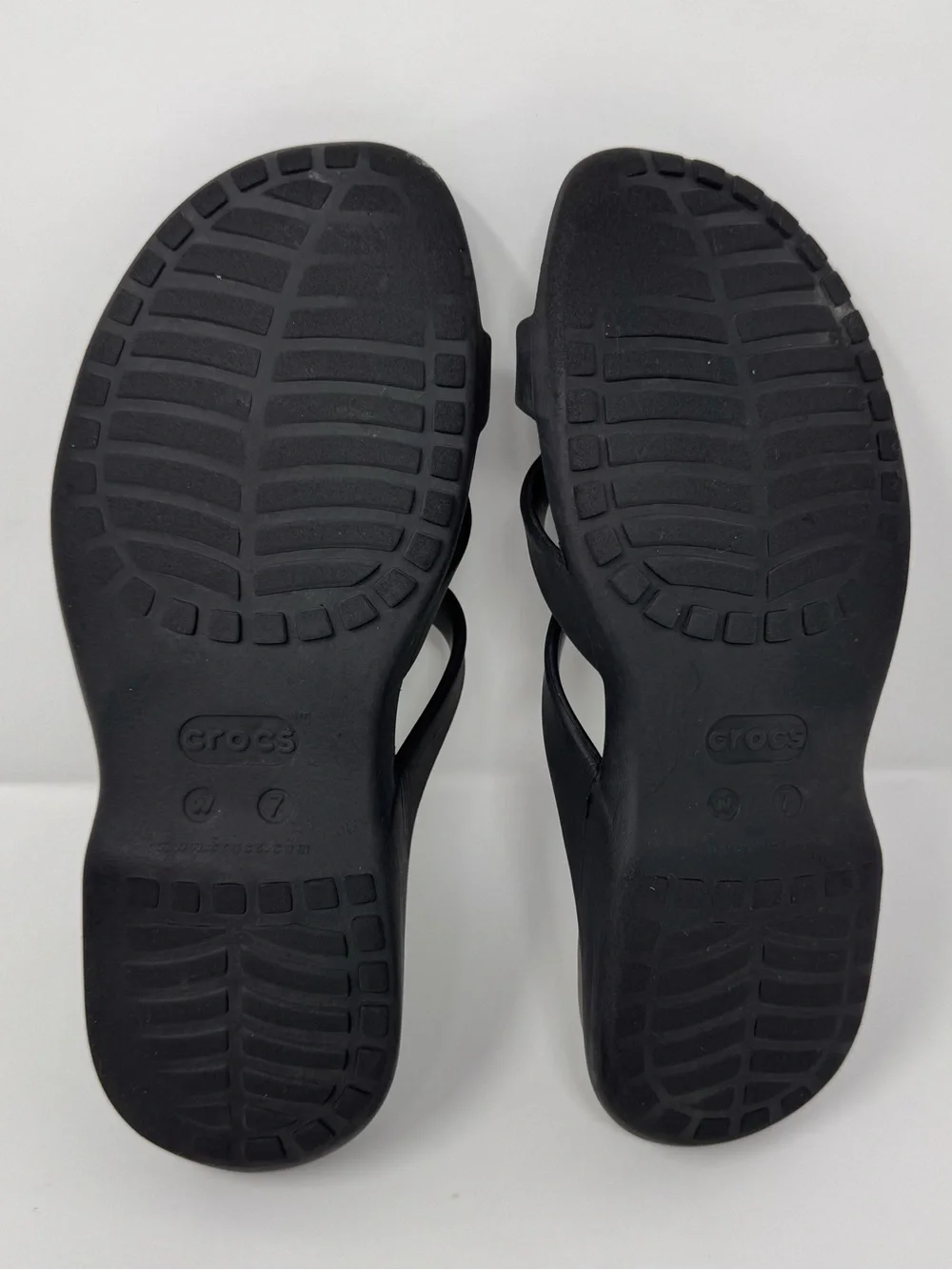 Crocs Women's Meleen Twist Sandals Gray Black Size 7, strap shoe comfort outdoor